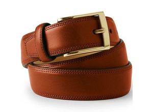 Klassischer Gürtel aus Handschuh-Leder, Herren,