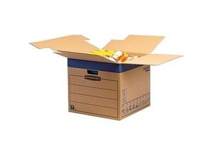 5 Bankers Box Umzugskartons SmoothMove FastFold 47,0 x 48,0 x 41,2 cm