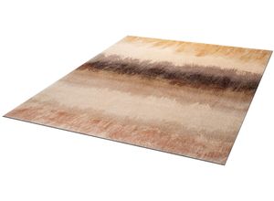 Teppich "Bronze Bands", bunt, B:140cm H:9mm L:200cm, Polyamid, WASH+DRY BY KLEEN-TEX, Teppiche