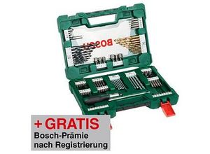 AKTION: BOSCH V-Line Bohrer- und Bit-Set, 91-teilig mit Prämie nach Registrierung