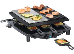 Produktbild STEBA Raclette "RC 4 Plus", schwarz, B:37cm H:14cm T:39cm, Raclettes