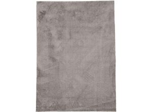 Hochflor-Teppich CARPETFINE "Silky", beige, B:200cm H:20mm L:290cm, Mikropolyester, Teppiche, Shaggy, Langflor, uni, besonders weich, handarbeit