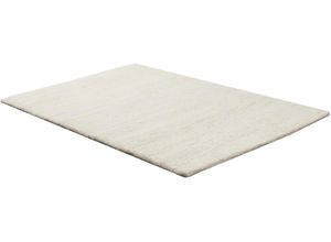 Wollteppich MY HOME "Zarif", beige (natur beige), B:90cm H:32mm L:160cm, Schurwolle, Teppiche, Original Berber-Teppich aus Marokko, reine Schurwolle, handgeknüpft