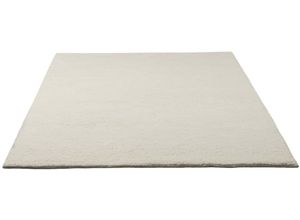 Wollteppich MY HOME "Mohan" Gr. 1, beige (natur weiß), B:60cm H:25mm L:90cm, Wolle, Teppiche, echter Berber aus Marokko, reine Wolle, Woll-Shaggy, handgeknüpft