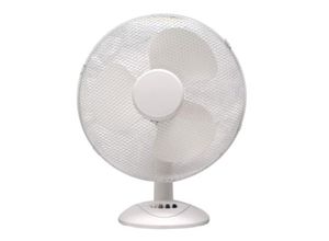 Tischventilator COOL SERIE 30 cm 3 Stufen weiss