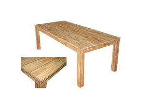 Gartentisch Tisch PALA 220cm Holztisch Esstische Speisetisch Garten Möbel Akazie