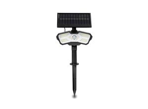 EASYmaxx Solar-Leuchte 3,7V schwarz