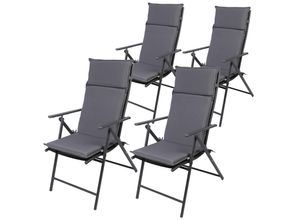 Albatros Gartenstühle Aruba mit Sitzauflage