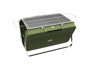 Outsunny Tischgrill Edelstahl, Metall