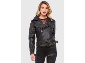 Lederimitatjacke CIPO & BAXX 