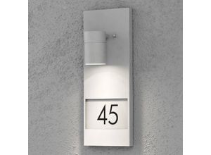 Hausnummernleuchte Modena 7655, grau