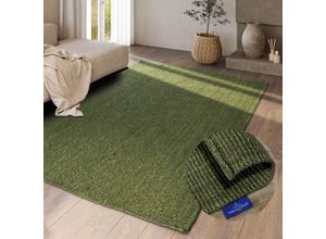 Teppich VILLEROY & BOCH "Rosalie Juteteppich", grün (dschungelgrün), B:160cm H:10mm L:230cm, Jute, Teppiche, Läufer, 100% Jute, Natur, Wohnzimmer, Esszimmer, Schlafzimmer, GRS
