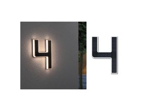 Paulmann LED-Solar-Hausnummer 4