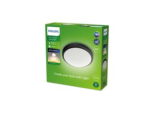 Philips Doris LED-Außenleuchte IP54 2.700K schwarz