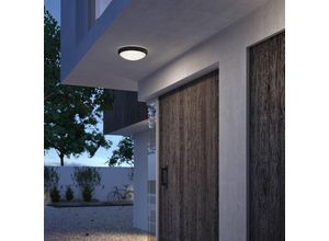 Philips Doris LED-Außenleuchte IP54 4.000K schwarz