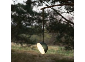 New Works Sphere LED-Akkuleuchte IP67 deep green