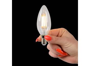 LED-Kerzenlampe E14 4W 2700K dimmbar 4er-Set