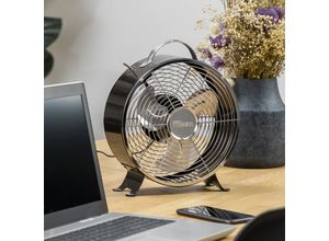 Vintage-Tischventilator VE5966 schwarz