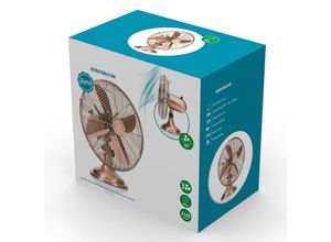Kupfern glänzender Tischventilator VE5970