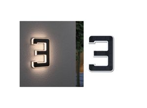 Paulmann LED-Solar-Hausnummer 3