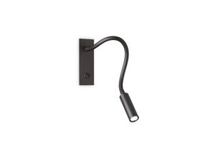 Ideal Lux Io LED-Einbaulampe, schwarz