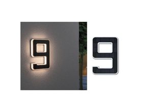 Paulmann LED-Solar-Hausnummer 9