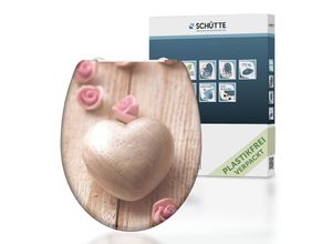 Schütte Duroplast WC Sitz ROMANTIC, mit Absenkautomatik und Schnellverschluss