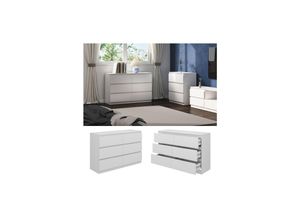 Vicco Kommode Calisto, Weiß 120