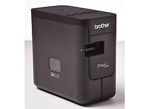Beschriftungsgerät Brother PT-750W, 30 mm/Sek., USB/WLAN/FNC, für 3,5-24 mm breite TZe-Schriftbänder, B 78 x T 152 x H 143 mm, anthrazit