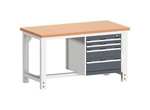 Werkbank W-1577/11-2.8, anthrazitgrau