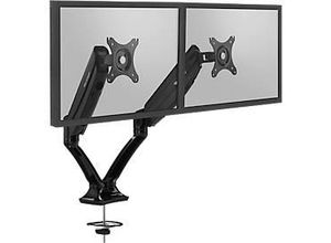 Dual-Monitorarm Vantage Office, bis 27 Zoll je Arm, je Arm 2-9 kg, höhen-/tiefenverstellbar, Neigungsfunktion, VESA, schwarz