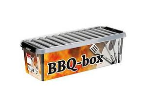 BBQ-Box Sunware Q-line, 9,5 l, inkl. Einsatz für Kleinteile