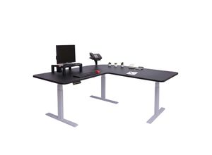 Eck-Schreibtisch MCW-D40, Bürotisch Computertisch elektrisch