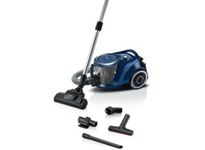 BOSCH Bodenstaubsauger "Serie 6 BGC41XECO, ideal für Allergiker, Hygiene-Filter", crystal blau, B:32,4cm H:26,7cm T:47,4cm, Staubsauger, 10 Jahre Motorgarantie, XXL-Polsterdüse, lange Fugendüse, leise, blau