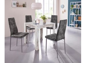 Essgruppe INOSIGN, grau (weiß, anthrazit),