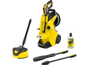 Hochdruckreiniger KÄRCHER "K 4 Premium Power Control Flex Home", gelb, B:30,6cm H:58,4cm L:40,5cm, Kunststoff, Hochdruckreiniger, inkl. Home-Kit und Schlauchtrommel