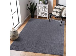Teppich CARPET CITY "Friseé-Teppich FANCY805", grau, B:240cm H:12mm L:340cm, Polypropylen, Teppiche, Läufer, Kurzflor, Einfarbig, 3D-Optik, Zickzack Look, Wohnzimmer