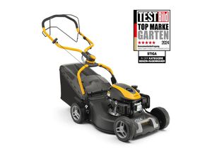 Benzinrasenmäher STIGA GARDEN "COMBI 548 S", gelb, B:151cm H:53cm T:120cm, Rasenmäher, Radantrieb, 3-in-1 Schnittsystem