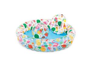 INTEX® Planschbecken Just So Fruity-Set mehrfarbig 122,0 x 25,0 cm