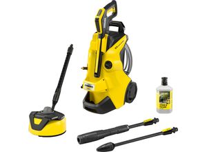 Hochdruckreiniger KÄRCHER "K 4 Power Control Flex Home", gelb, B:30,6cm H:58,4cm L:40,5cm, Kunststoff, Hochdruckreiniger, PremiumFlex-Schlauch, inkl. Home-Kit, Topseller