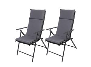 Albatros Gartenstühle Aruba mit Sitzauflage