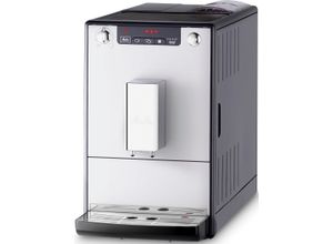 Produktbild MELITTA Kaffeevollautomat "Solo E950-201, schwarz", silber (schwarz, silberfarben), B:45,5cm H:30,3cm T:20cm, Kaffeevollautomaten, Perfekt für Café crème & Espresso, nur 20cm breit