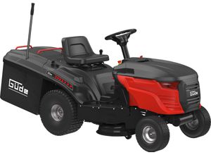 Rasentraktor GÜDE "»GAR 1070 T Hydrostat«", rot (schwarz, rot), B:109cm H:86cm L:167cm, Rasentraktoren, für große Rasenflächen bis 5500m²