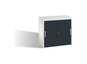 C+P Akten-Sideboard Acurado mit Schiebetüren,