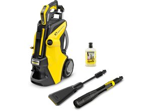 Hochdruckreiniger KÄRCHER "K 7 Smart Control Flex ecoBooster", gelb, B:33cm H:66,9cm L:45,8cm, Kunststoff, Hochdruckreiniger, inkl. 3-in-1-Multi Jet-Stahlrohr & ecoBooster