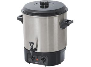 Produktbild STEBA Einkoch- und Glühweinautomat "ER 2", schwarz (edelstahlfarben, schwarz), B:45cm H:48cm T:41cm, Einkochautomaten, mit Timer