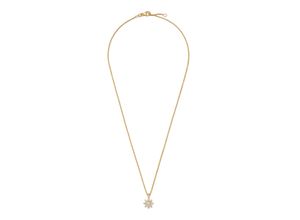 Tchibo - 585 Gold-Kette mit 22 Brillanten - gold