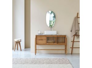 Badezimmermöbel Isaure aus massivem Teakholz