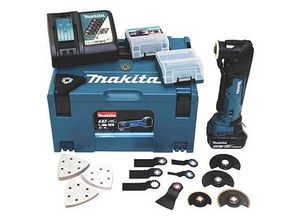 makita DTM51RT1J3 Akku-Multifunktionswerkzeug 18,0 V, mit 1 Akku