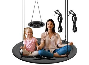 KESSER® Nestschaukel Tellerschaukel Hängeschaukel Rundschaukel
